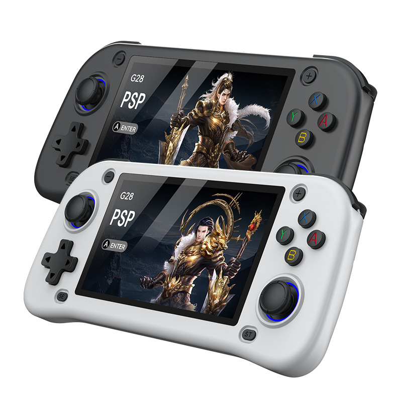 Gaming Console G90 - เครื่องเล่นเกมพกพา G28 หน้าจอ 4.3 นิ้ว สไตล์เรโทร