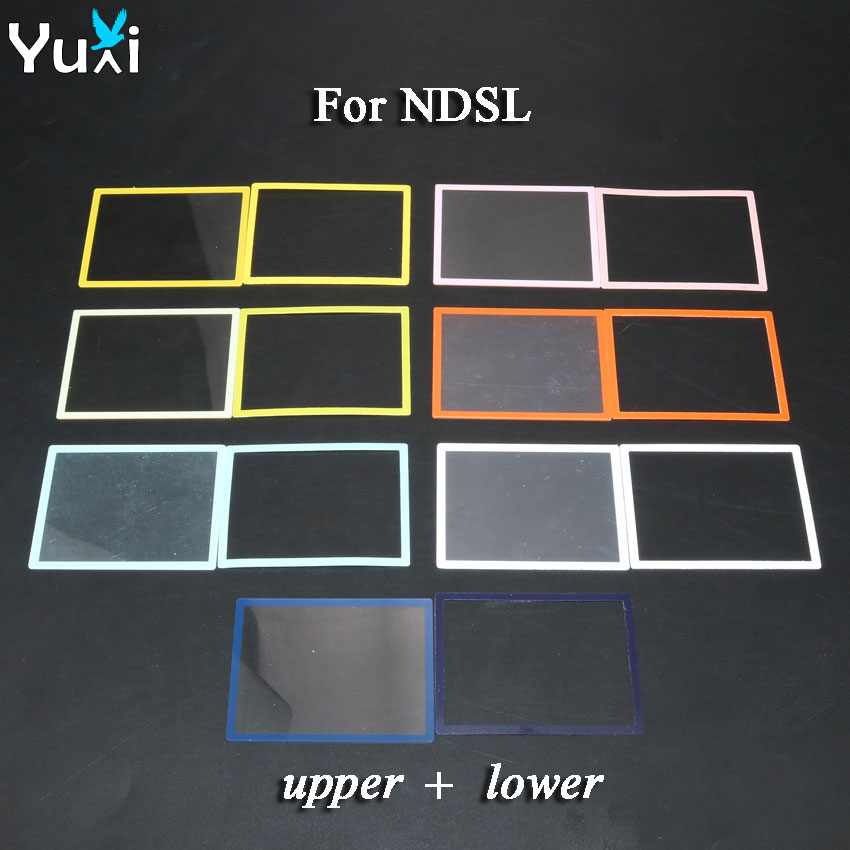 Gaming Console Display - YuXi ชุดหนึ่ง ฝาครอบพลาสติกหน้าจอ LCD ด้านบน +