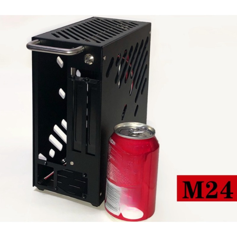 Console Gaming Pc Case - เคสคอมพิวเตอร์ M24 Mini A4 ITX โครงสร้างอะลูมิเนียมทั้งหมด