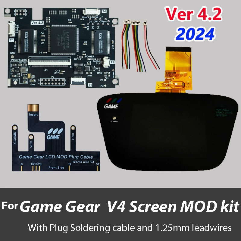 Gaming Console Display - ใหม่ V4.2 หน้าจอ LCD Full Fit