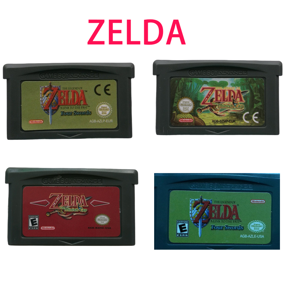 Gaming Console Zelda - ลดราคา! ตลับเกม GBA 32 บิต สำหรับเครื่องเล่นเกมคอนโซล