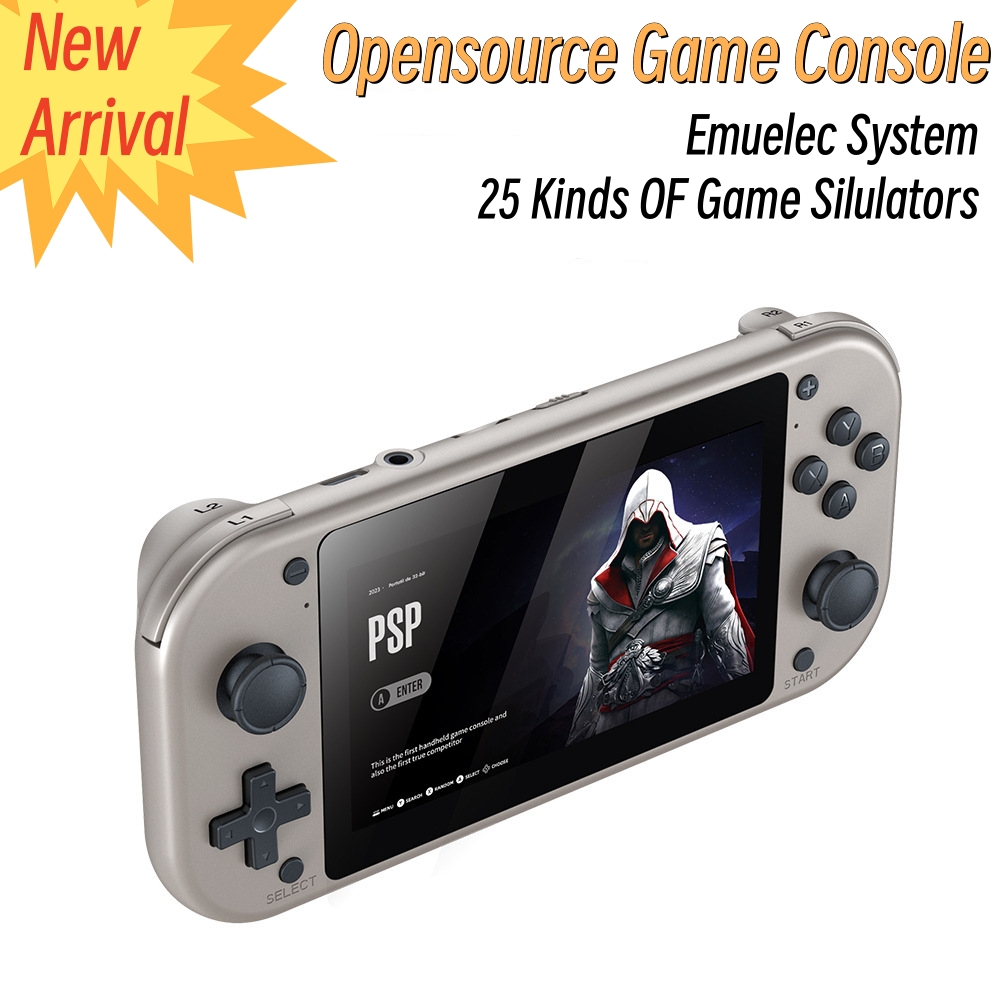Gaming Console G90 - คอนโซลเกมพกพา M17ขนาด4.3นิ้วระบบ Quad Core emulec เครื่องเล่นเกมมือถือ64/128GB