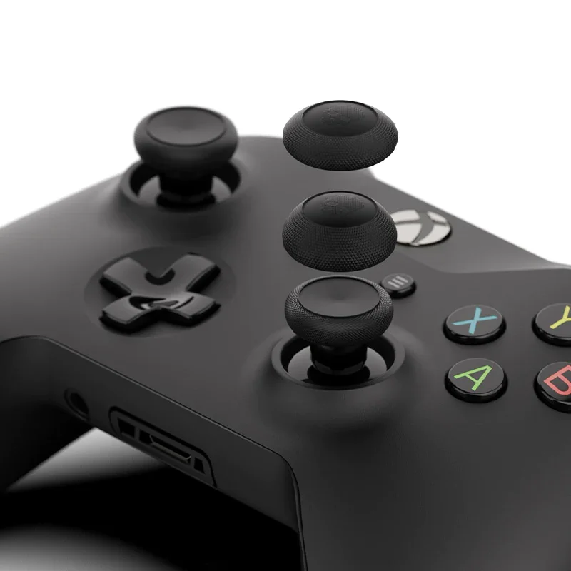 Microsoft Console Xbox Series X - ชุดจอยสติ๊กแบบนูน Skull & Co. พร้อมปลอกนิ้วหัวแม่มือ สำหรับ