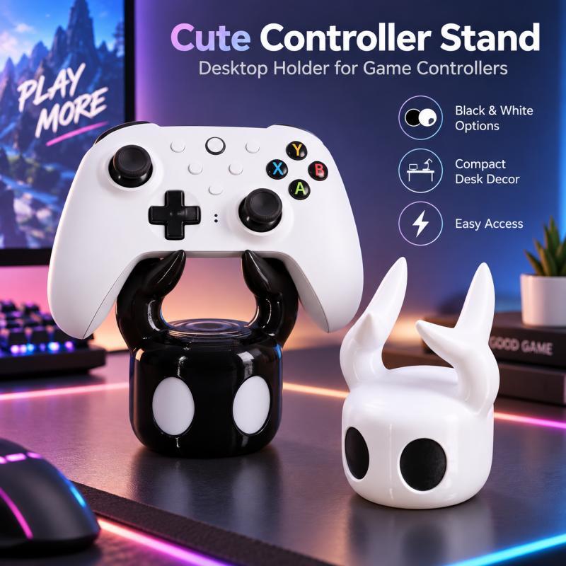 Controller Stand Holder - ขาตั้งจอยเกมรูปทรงเขาสุดน่ารัก, ที่วางจอยเกมสำหรับ PS5 Xbox Switch Pro,