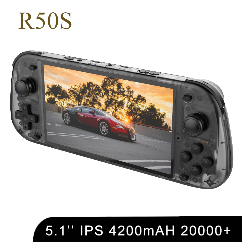 Gaming Console G90 - เครื่องเล่นเกมพกพา R50S Retro รุ่นใหม่ ขนาด 5.1