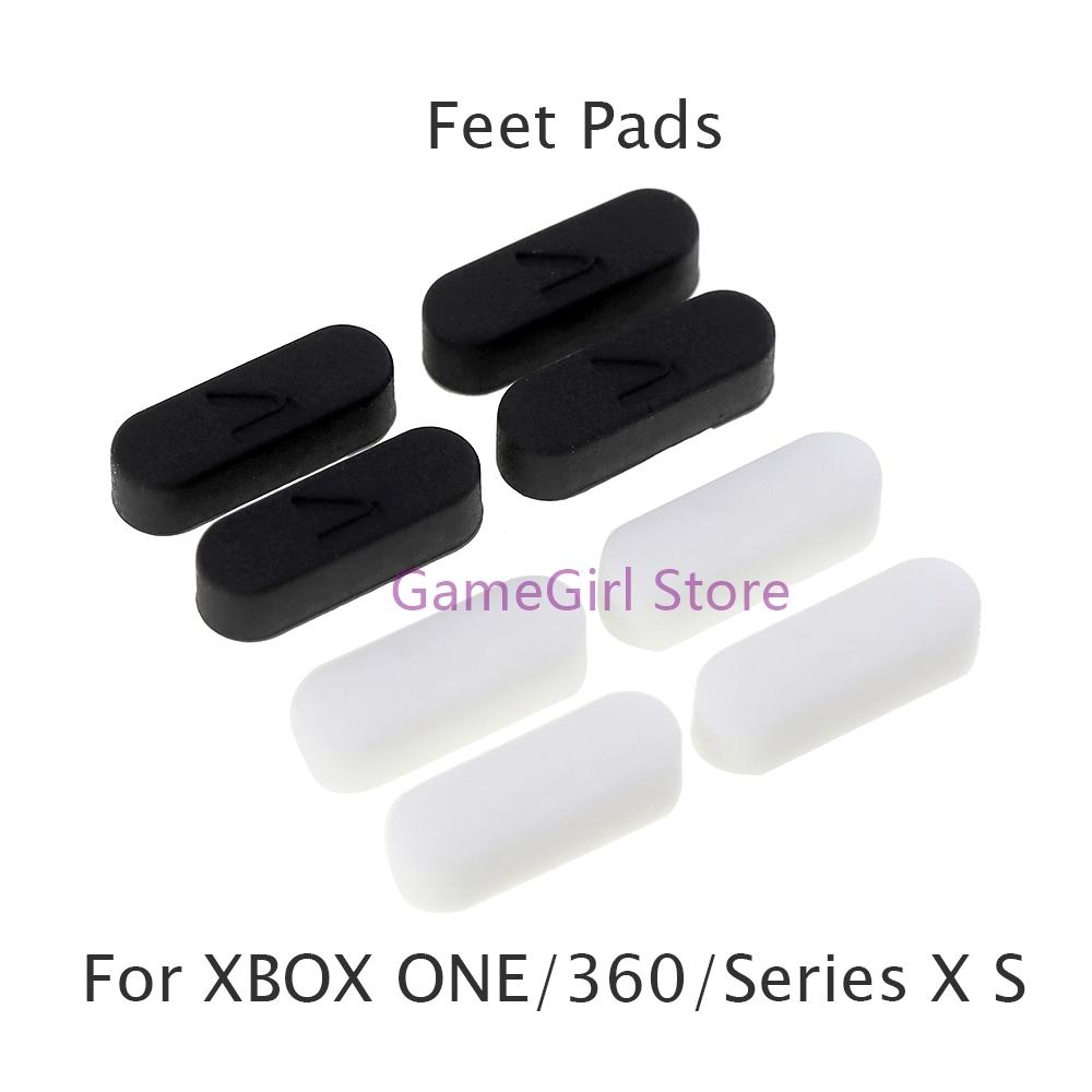 Microsoft Console Xbox Series X - 2 ชุด = 8 ชิ้นแผ่นยางกันลื่นสำหรับเอกซ์บอกซ์วัน เอกซ์บอกซ์