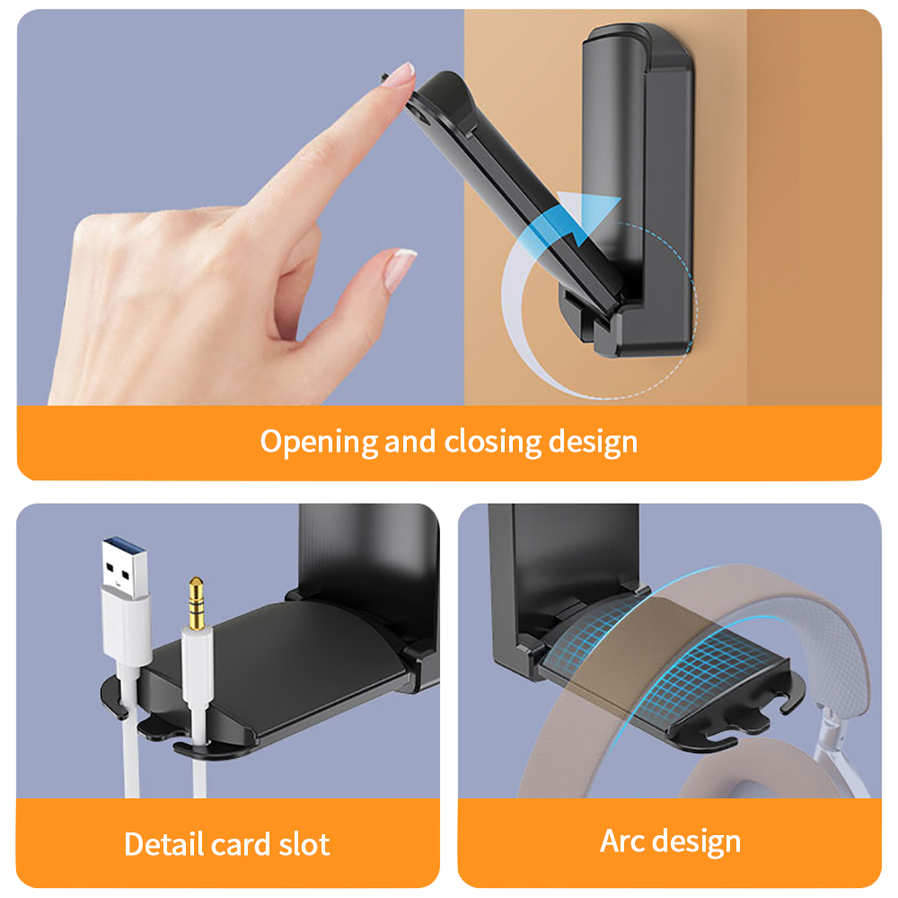 ที่แขวนชุดหูฟังแบบพับได้ตะขอแข - Controller Stand Holder บทวิจารณ์และราคา