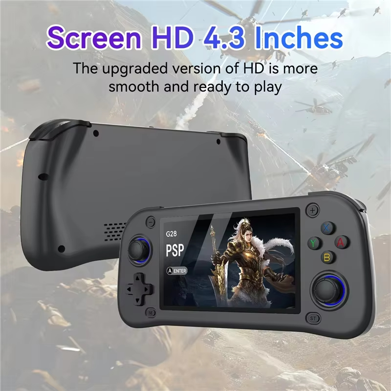 เครื่องเล่นเกมพกพา G28 หน้าจอ  - Gaming Console G90 บทวิจารณ์และราคา
