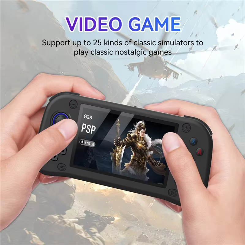 เครื่องเล่นเกมพกพา G28 หน้าจอ  - Gaming Console G90 บทวิจารณ์และราคา
