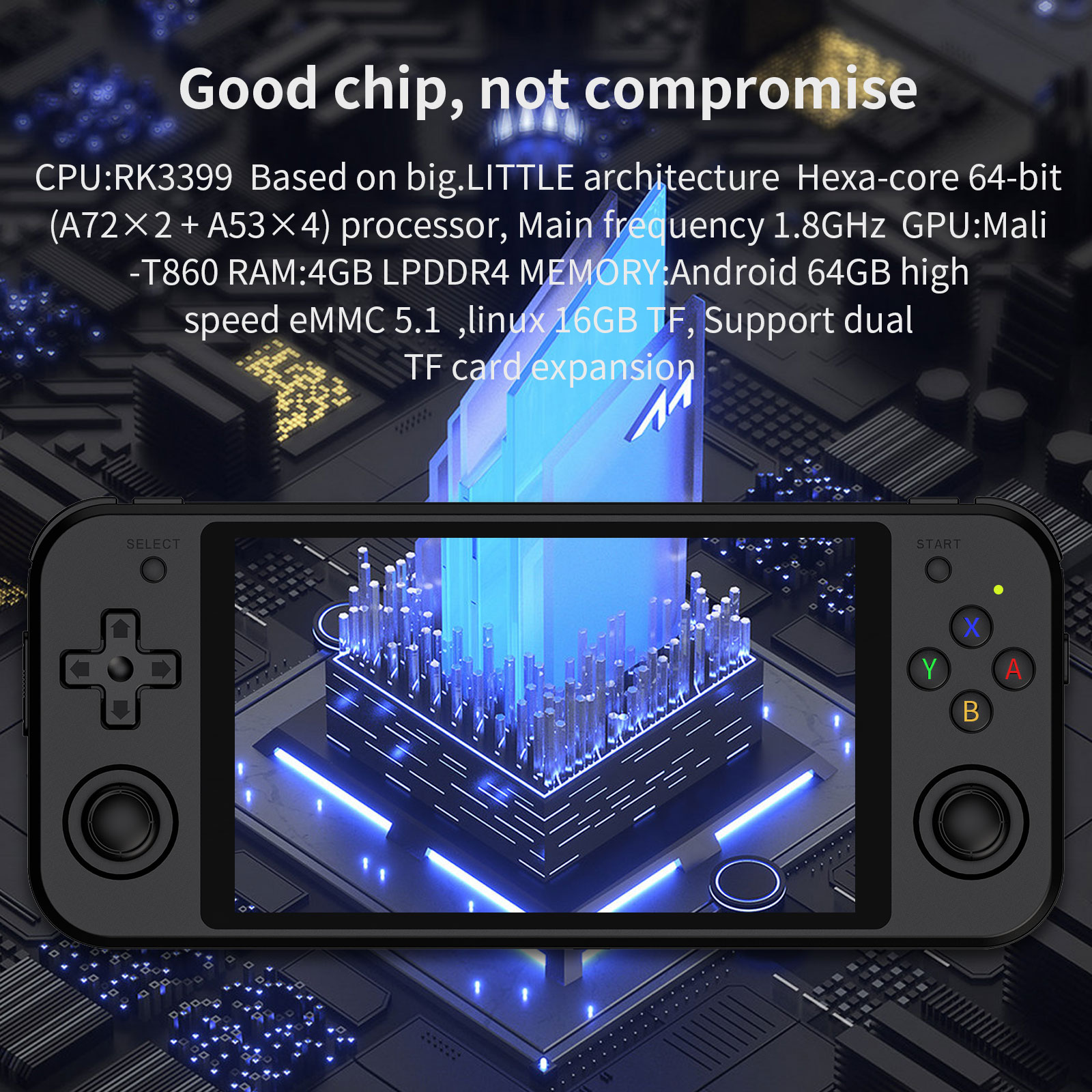 เครื่องเล่นเกมพกพา Anbernic RG - Gaming Console G90 บทวิจารณ์และราคา