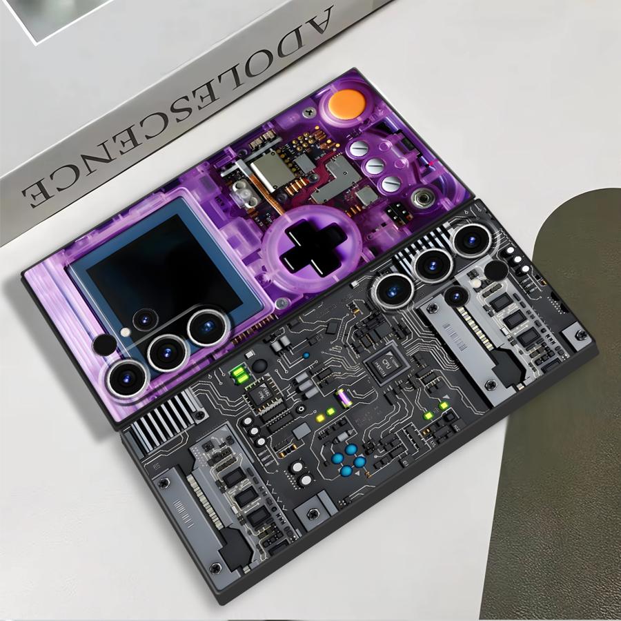 เคสโทรศัพท์ลายเกมส์สีม่วงสำหรั - Console Gaming Pc Case บทวิจารณ์และราคา