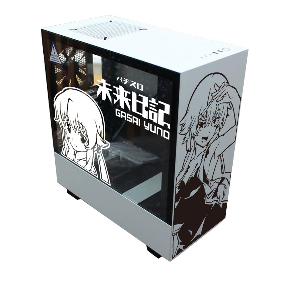 สติกเกอร์อนิเมะ Future Diary ส - Console Gaming Pc Case บทวิจารณ์และราคา