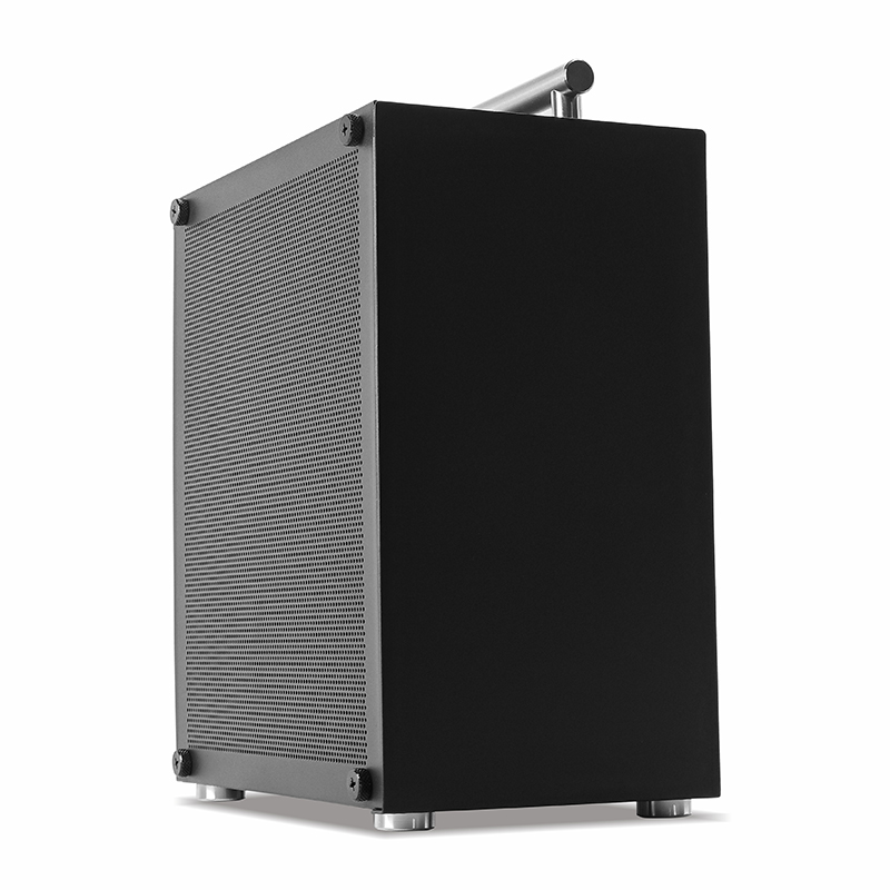 METALFISH T40 Mini ITX สีดํา 7 - Console Gaming Pc Case บทวิจารณ์และราคา