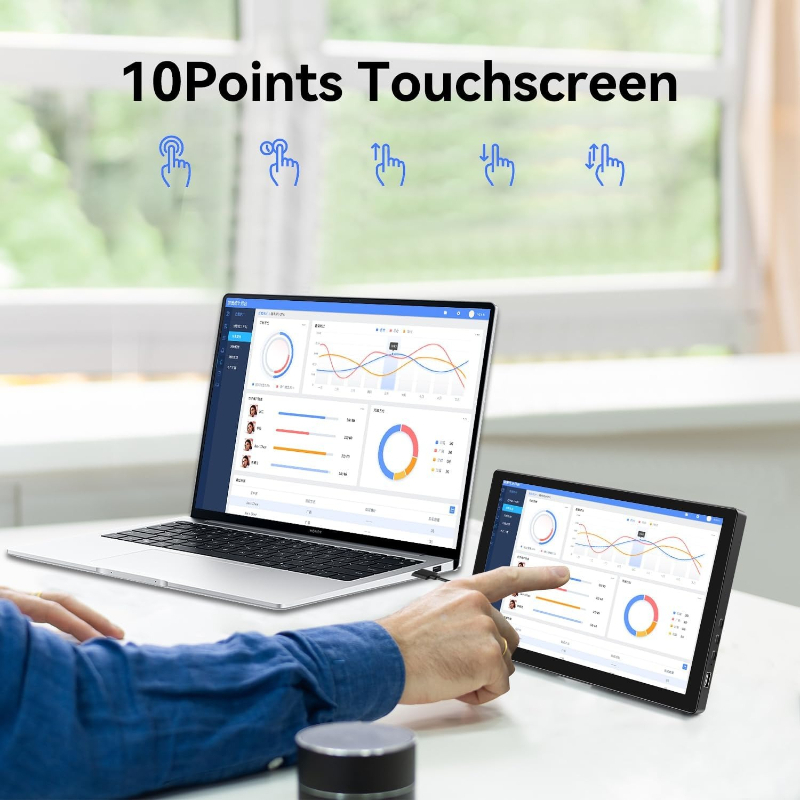 จอภาพระบบสัมผัสขนาดเล็ก 10.1 น - Gaming Console App บทวิจารณ์และราคา