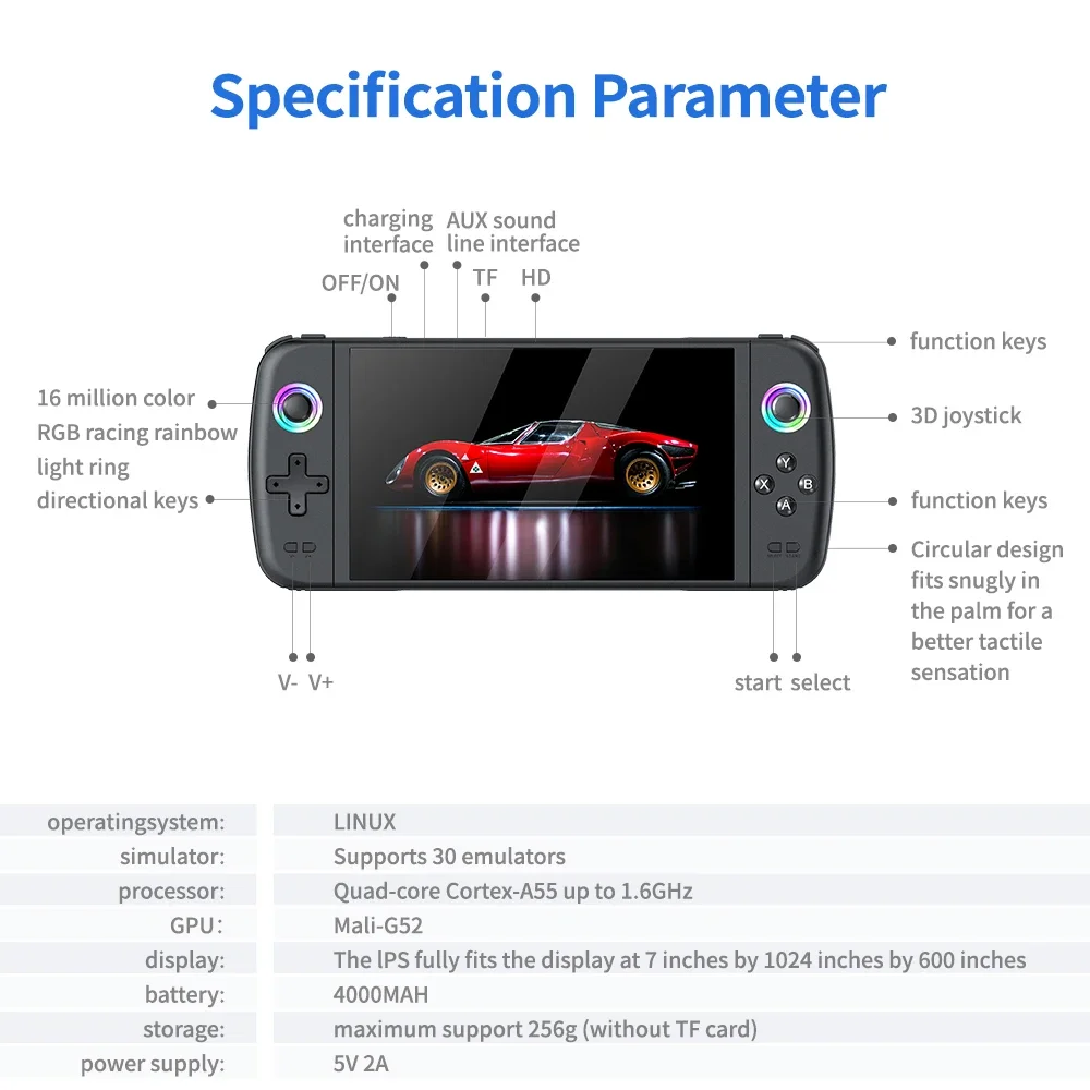 เครื่องเล่นเกมพกพา M27 128G จอ - Gaming Console G90 บทวิจารณ์และราคา