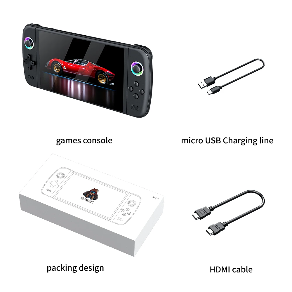 เครื่องเล่นเกมพกพา M27 128G จอ - Gaming Console G90 บทวิจารณ์และราคา