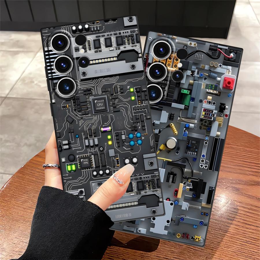 เคสโทรศัพท์มือถือสีม่วงลายเกมม - Console Gaming Pc Case บทวิจารณ์และราคา