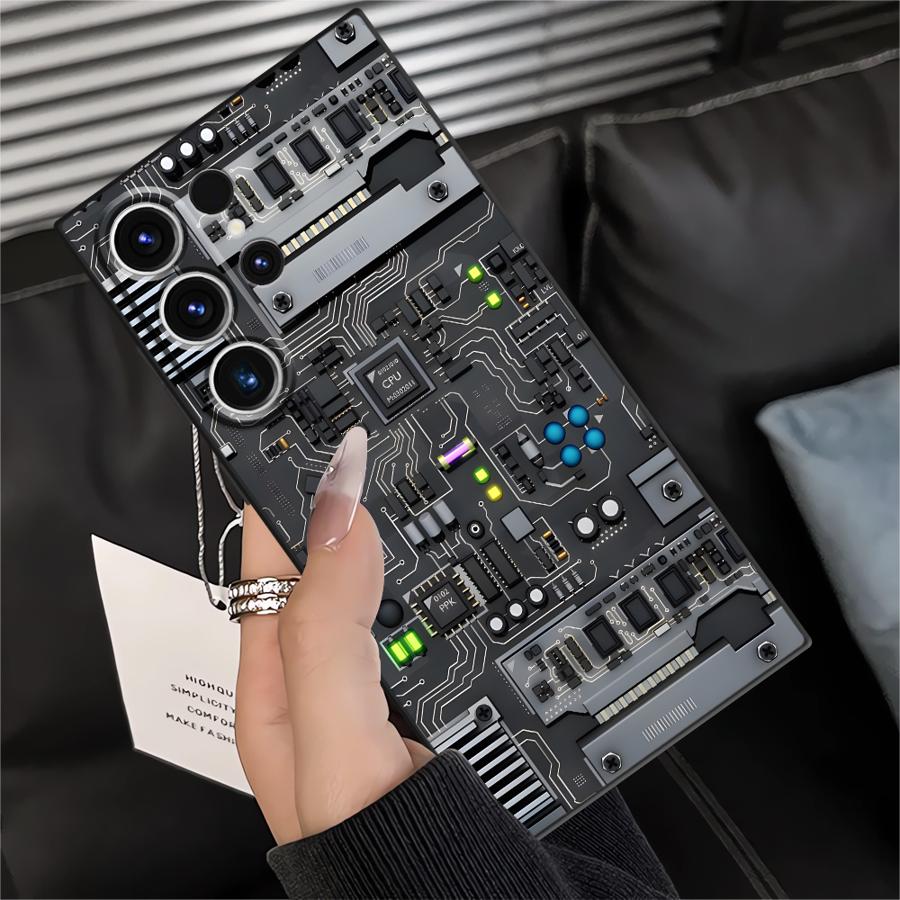 เคสโทรศัพท์มือถือสีม่วงลายเกมม - Console Gaming Pc Case บทวิจารณ์และราคา