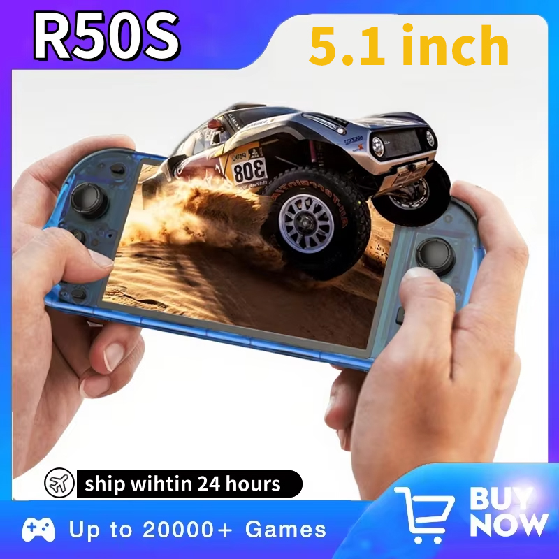 เครื่องเล่นเกมพกพา R50S Retro  - Gaming Console G90 บทวิจารณ์และราคา